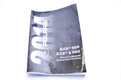 OEM Polaris 9924691 Owner's Manual 14 Ranger RZR/4 XP 900