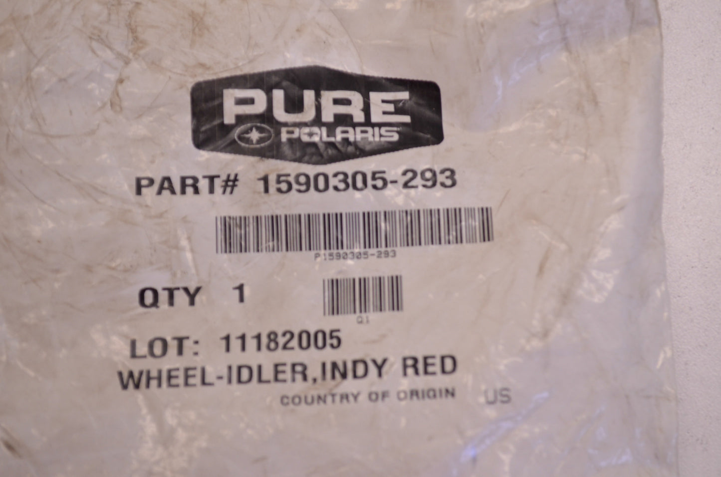 OEM Polaris 1590305-293 Idler Wheel NOS