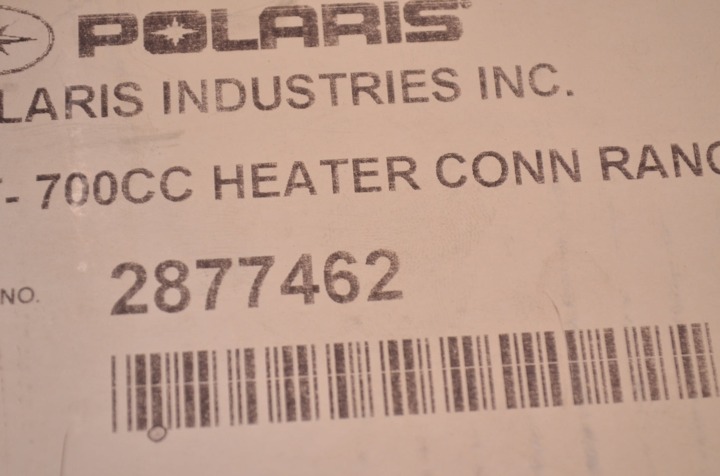 New OEM Polaris Heater Connection Kit NOS