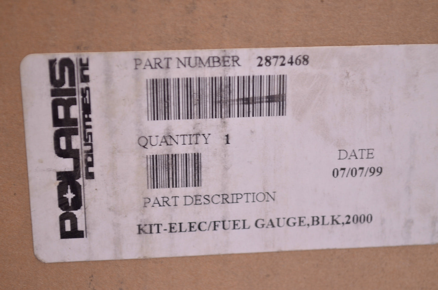 New OEM Polaris Fuel Gauge Kit NOS