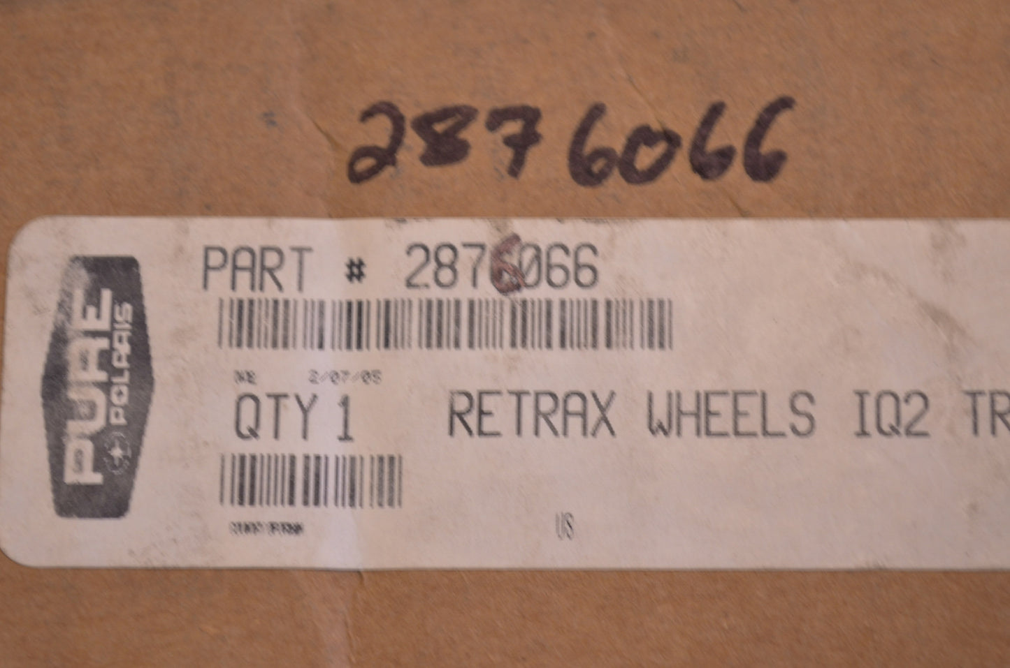 New OEM Polaris Retrax Wheel Kit NOS