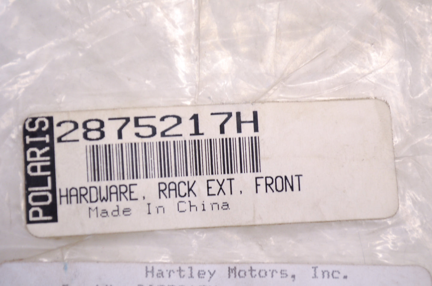 OEM Polaris 2875217H Rack Extender Hardware Kit NOS