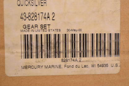 OEM Mercury 43-828174A2 Gear Kit NOS