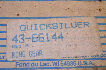OEM Mercury 43-66144 Ring Gear
