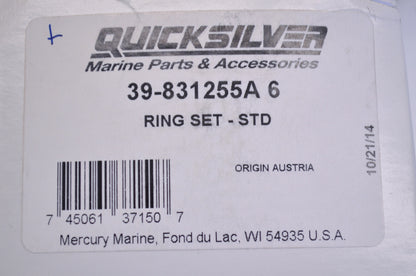 OEM Mercury 39-831255A6 Ring Kit NOS