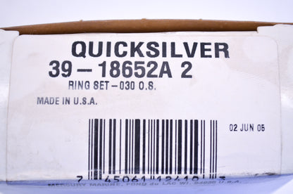 OEM Mercury 39-18652A2 Ring Kit NOS