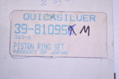 OEM Mercury 39-81095M Piston Ring Qty 2 NOS