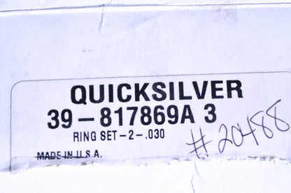 OEM Mercury 39-817869A-3 Ring Kit NOS