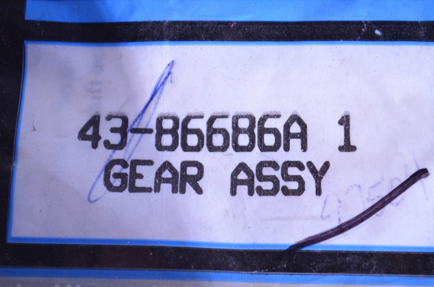 OEM Mercury 43-86686A-1 Gear Assembly NOS