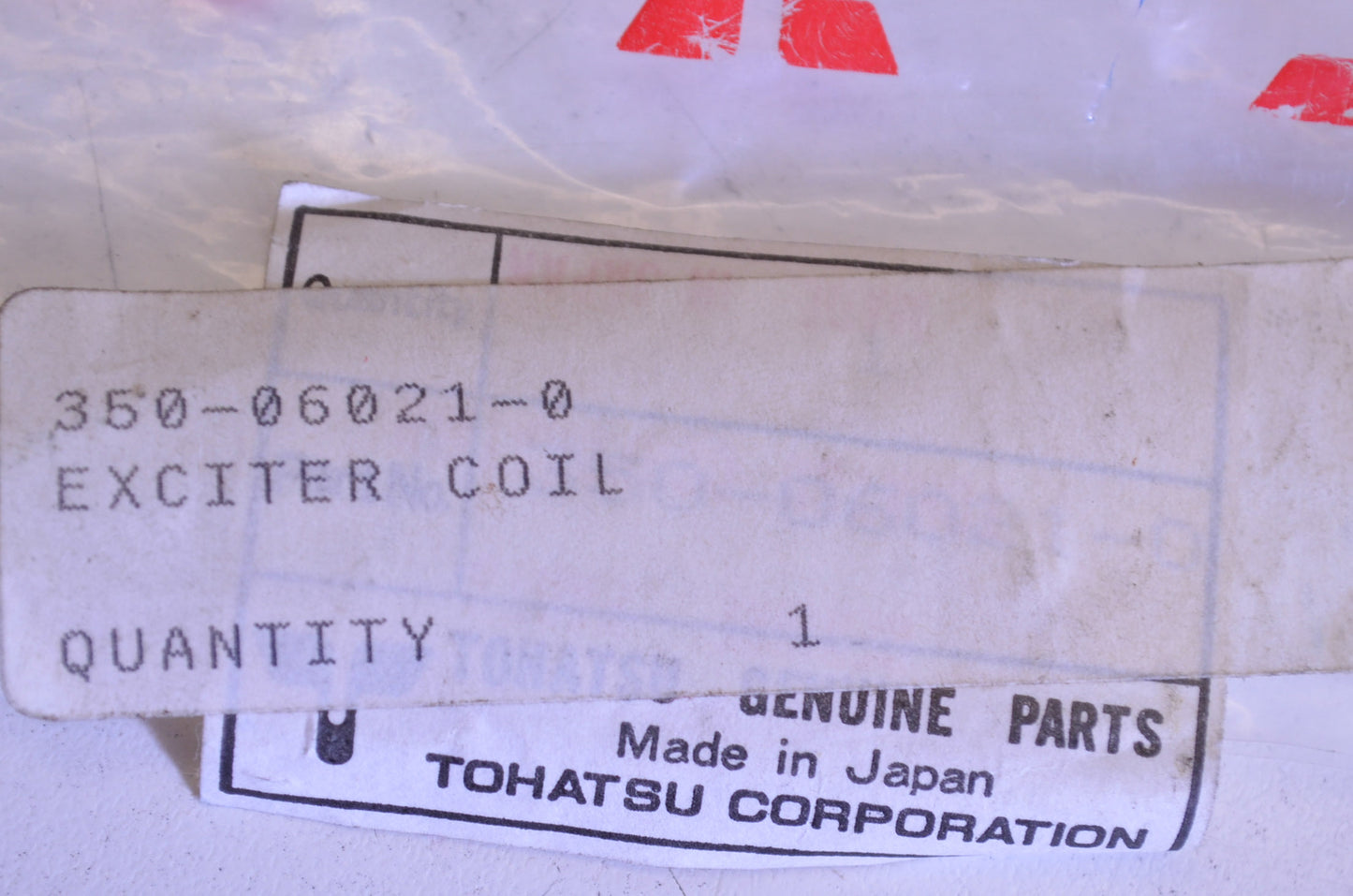 New OEM Tohatsu Exciter Coil NOS