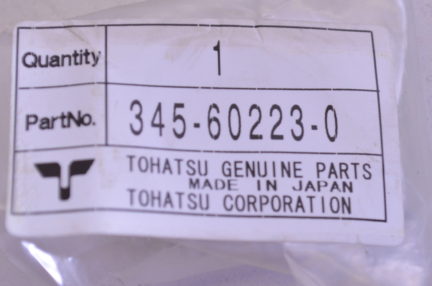 Tohatsu 345602230M Oil Seal NOS