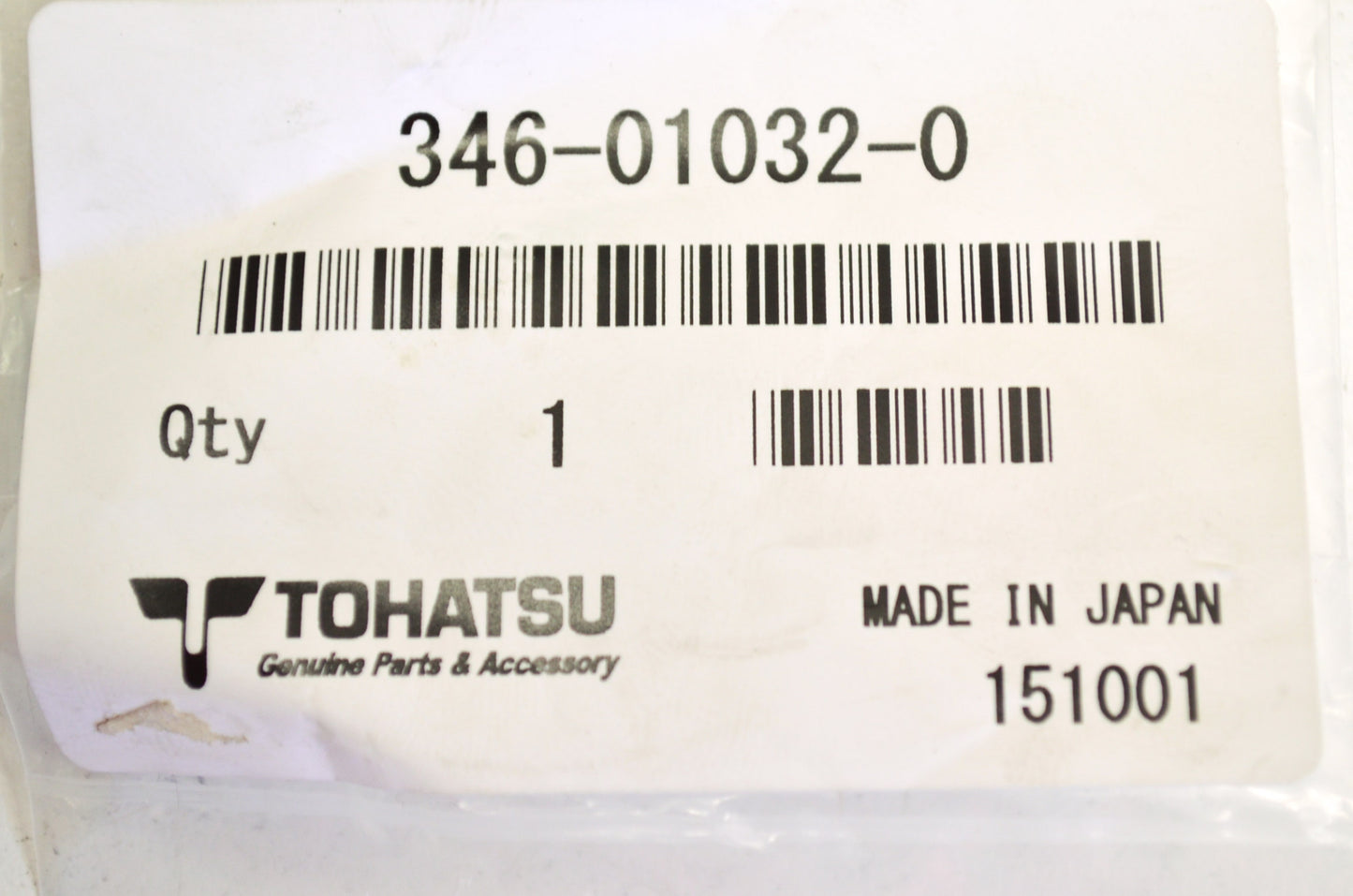 New OEM Tohatsu Thermostat Gasket NOS