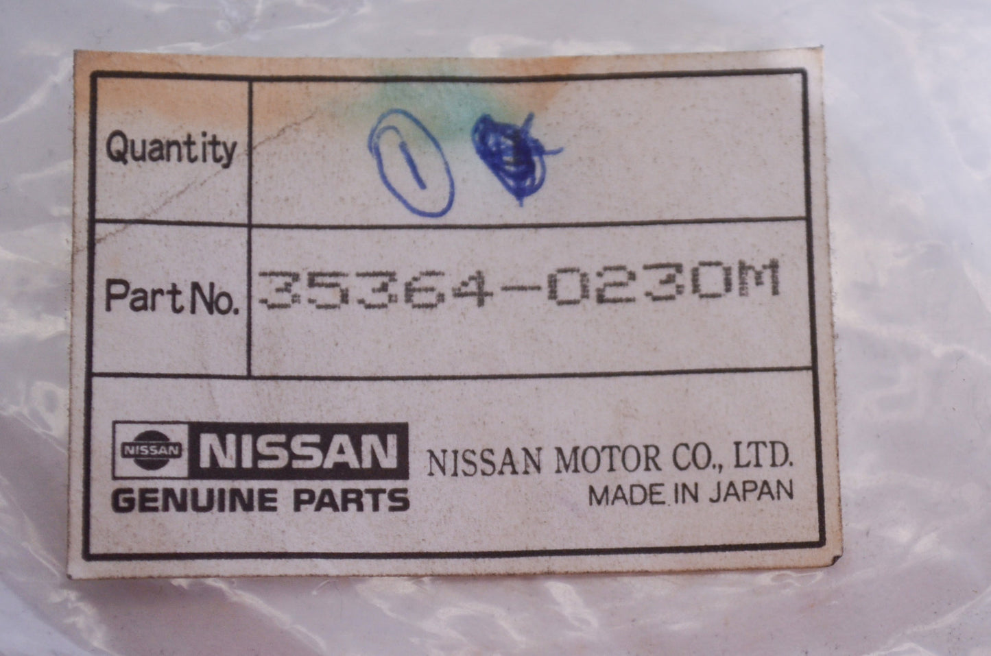 Tohatsu 35364-0230M Shim QTY 3 NOS