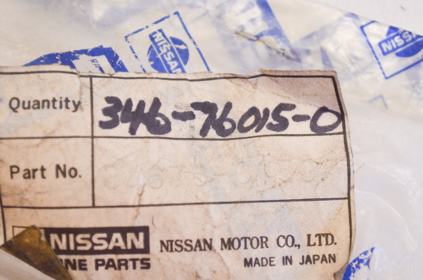 Tohatsu 346-76015-0 Pinion Assembly NOS