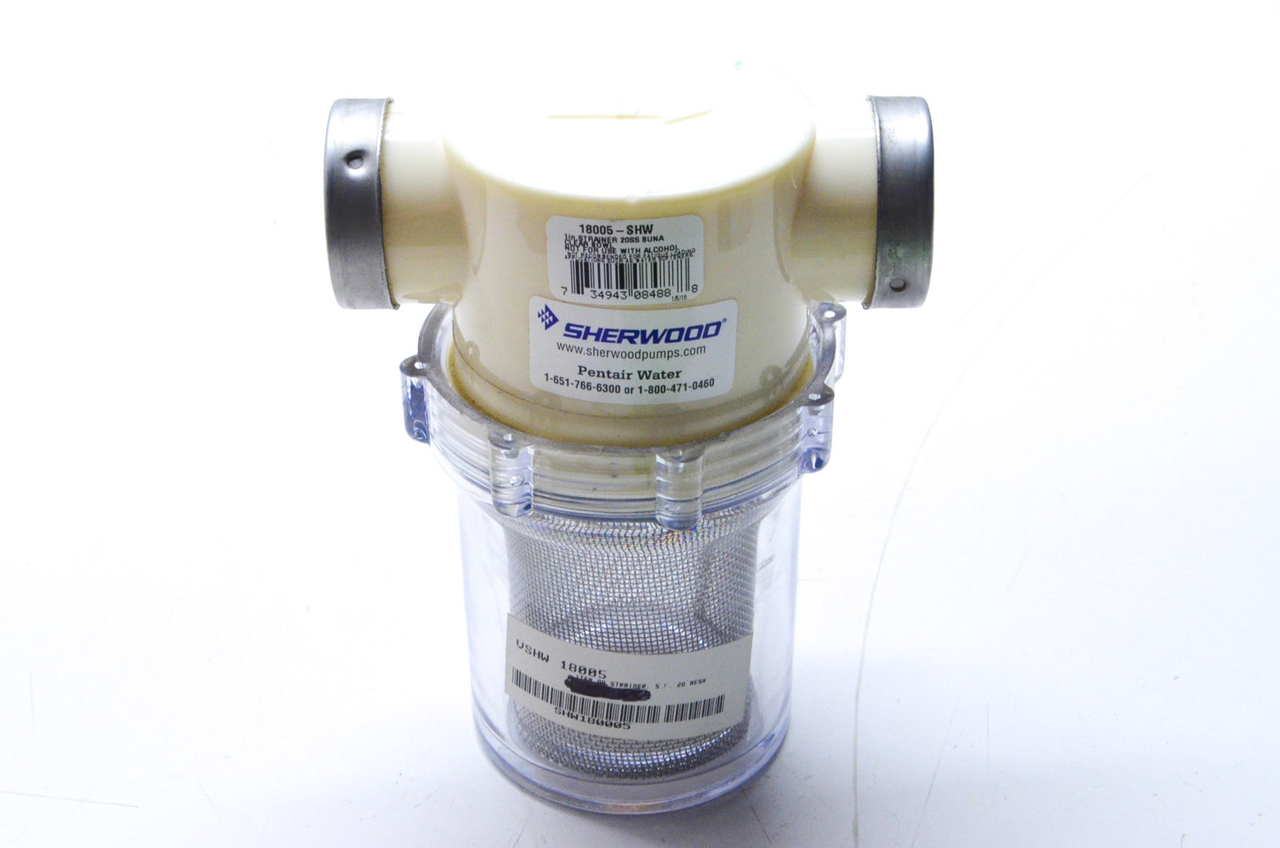 New Sherwood Water Strainer NOS