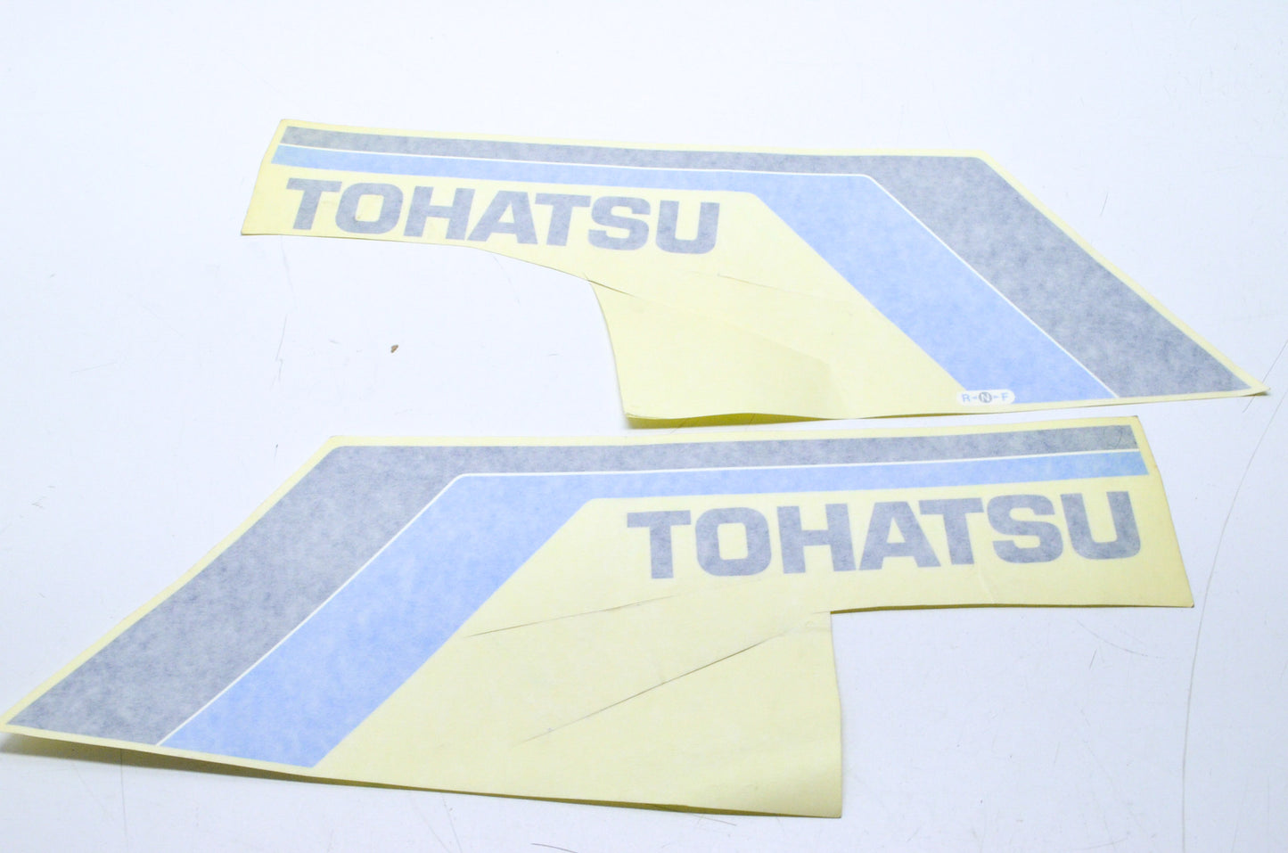 New OEM Tohatsu Black & Blue 'Tohatsu' Decal Kit NOS