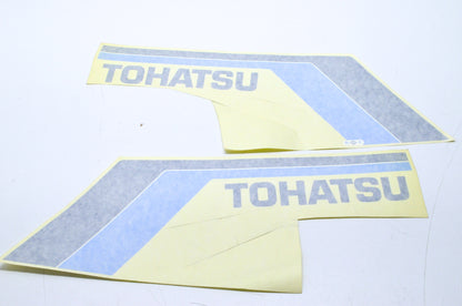 New OEM Tohatsu Black & Blue 'Tohatsu' Decal Kit NOS