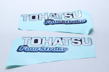 New OEM Tohatsu Blue 'Tohatsu FourStoke' Decal Kit NOS