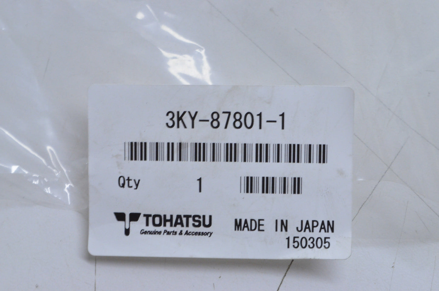 New OEM Tohatsu Blue 'Tohatsu FourStoke' Decal Kit NOS