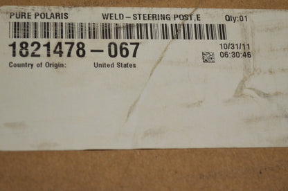 OEM Polaris 1821478-067 Black Steering Post Weldment NOS