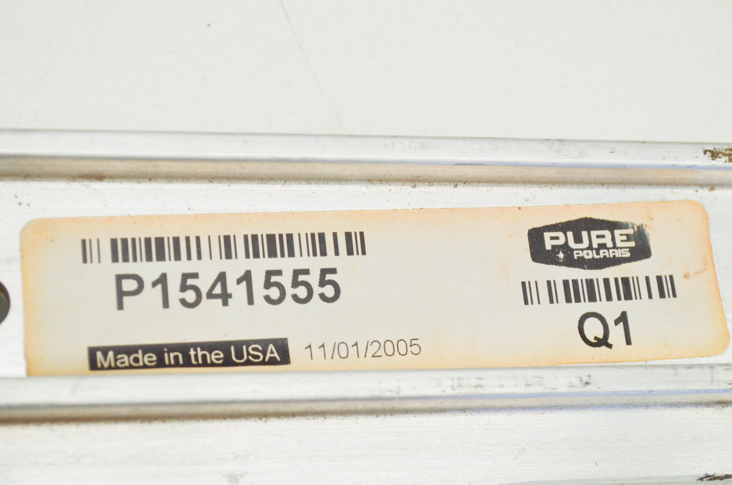 OEM Polaris 1541555 Right Hand 136 XL Rail Assembly NOS