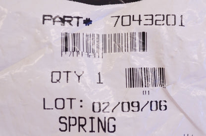 OEM Polaris 7043201 Throttle Body Spring NOS