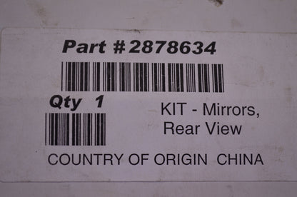 OEM Polaris 2878634 Rear View Mirrors Kit NOS