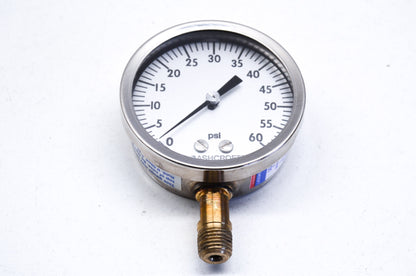 60 PSI Pressure Gauge NOS
