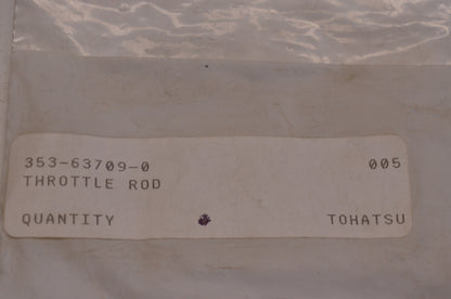 Tohatsu 353-63709-0 Throttle Rod NOS