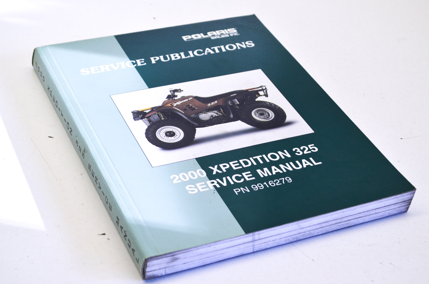 OEM Polaris 9916279 Service Manual 00 Xpedition 325