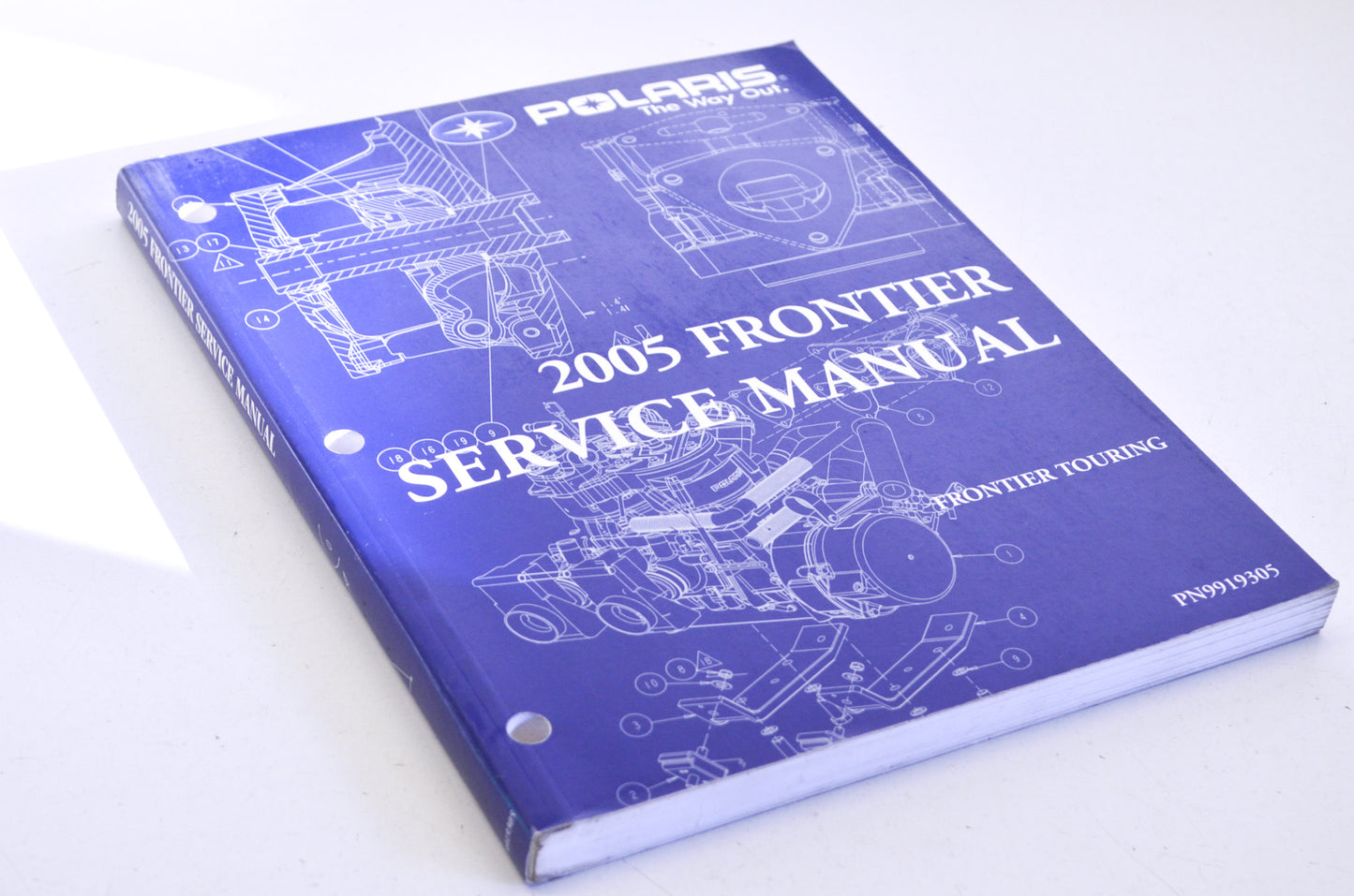OEM Polaris 9919305 Service Manual 05 Frontier