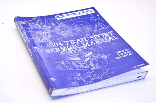 OEM Polaris 9918582 Service Manual 04 Trail Sport