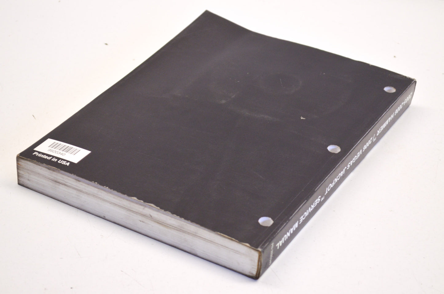 OEM Victory 2005-2006 Hammer/2006 Vegas Jackpot Service Manual