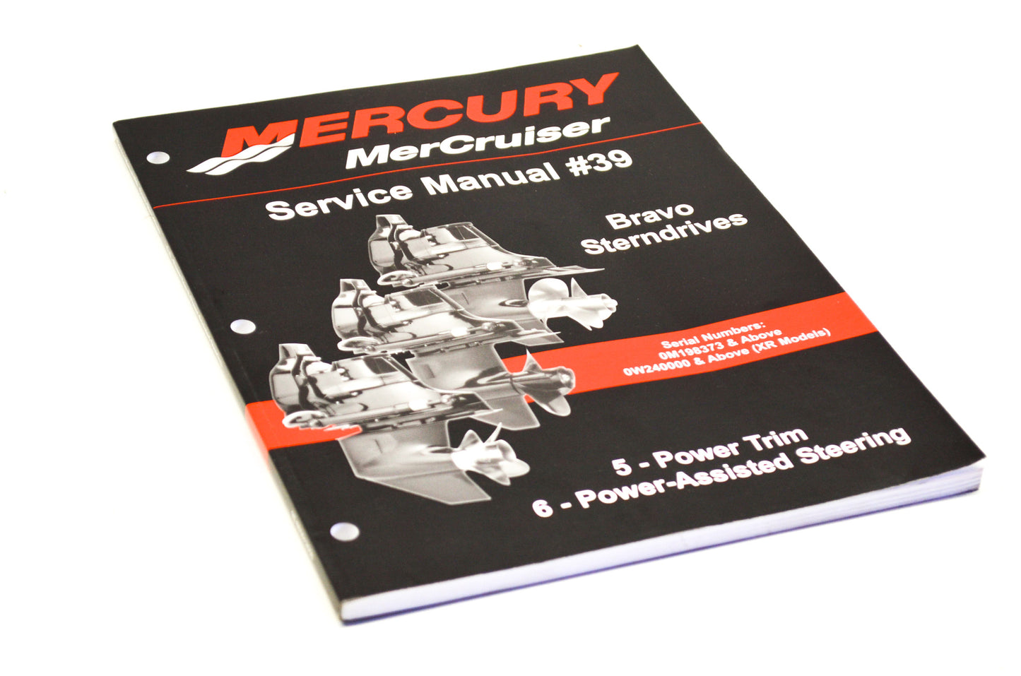 OEM Mercury 90-865612050 Service Manual #39 Bravo Sterndrives Section 5 & 6 NOS