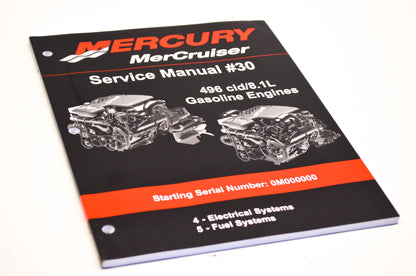 OEM Mercury 90-863161030 Service Manual #30 Sections 4 & 5 NOS