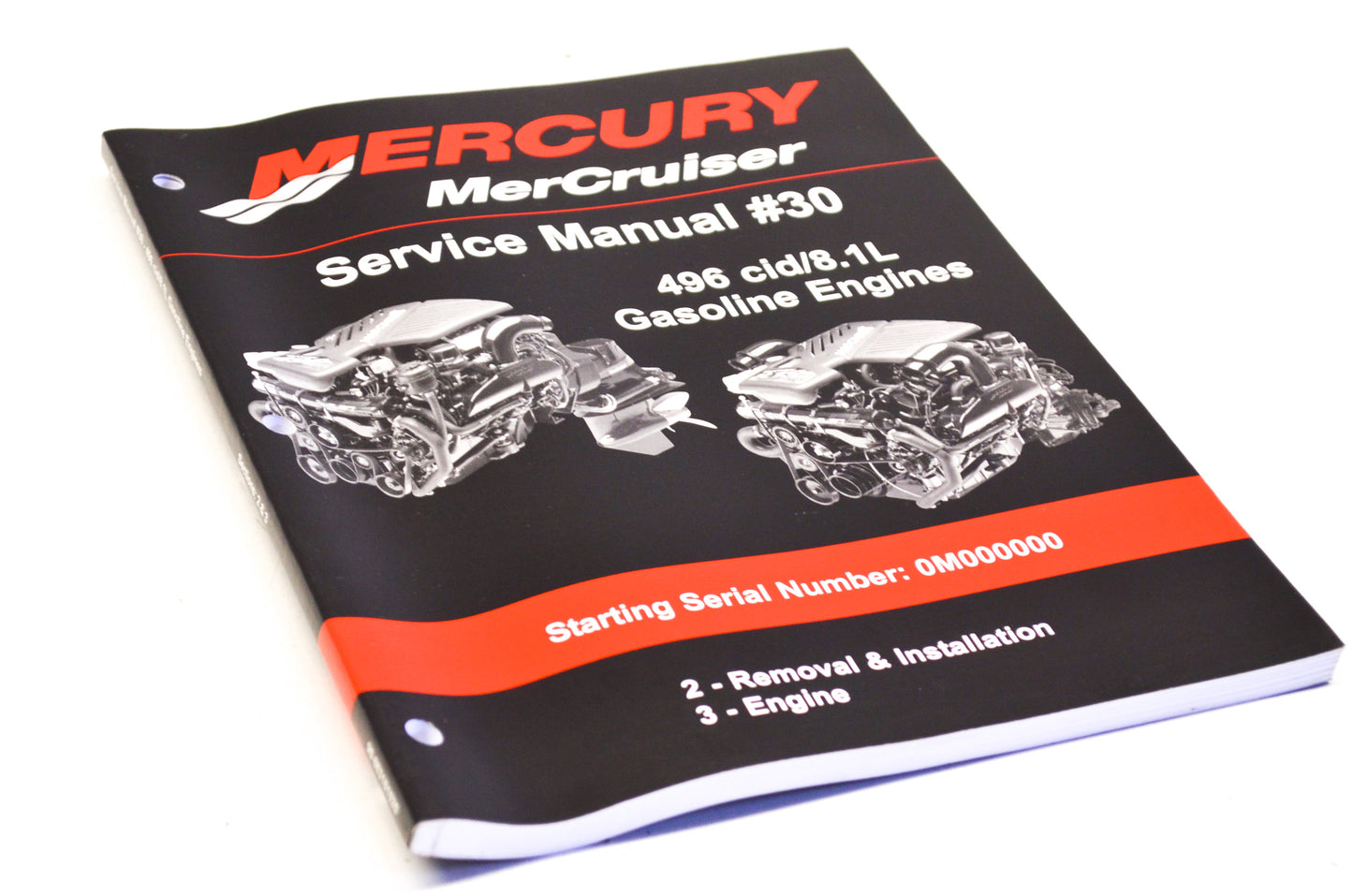 OEM Mercury 90-863161020 Service Manual #30 Sections 2 & 3 NOS