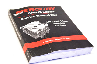 OEM Mercury Service Manual #30 496 CID/8.1Liter Gas Engines