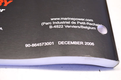 New OEM Mercury Service Manual #36 ECM 555 Diagnostics NOS
