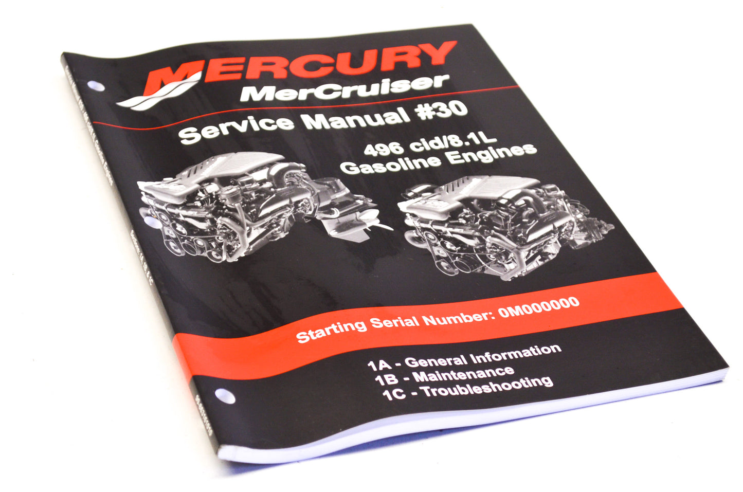 OEM Mercury 90-863161010 Service Manual #30 Sections 1A, 1B, 1C NOS