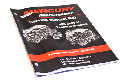 OEM Mercury 90-863161010 Service Manual #30 Sections 1A, 1B, 1C NOS