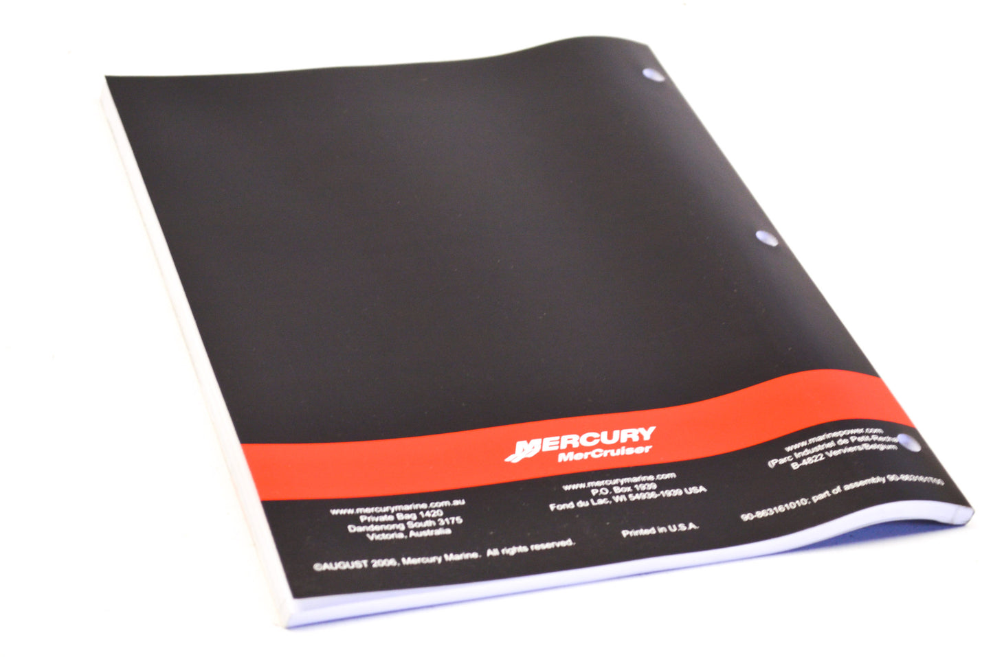 OEM Mercury 90-863161010 Service Manual #30 Sections 1A, 1B, 1C NOS
