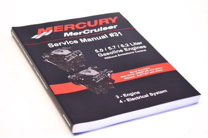 New OEM Mercury Service Manual #31 Section 3 & 4 NOS
