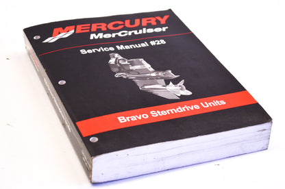 OEM Mercury Service Manual #28 Bravo Sterndrive Units