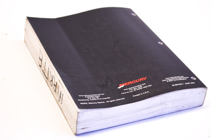 OEM Mercury Service Manual #28 Bravo Sterndrive Units