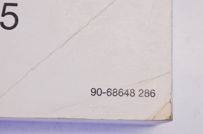 OEM Mercury Service Manual #1 Sterndrive Units & Marine Engines Sections 1-5