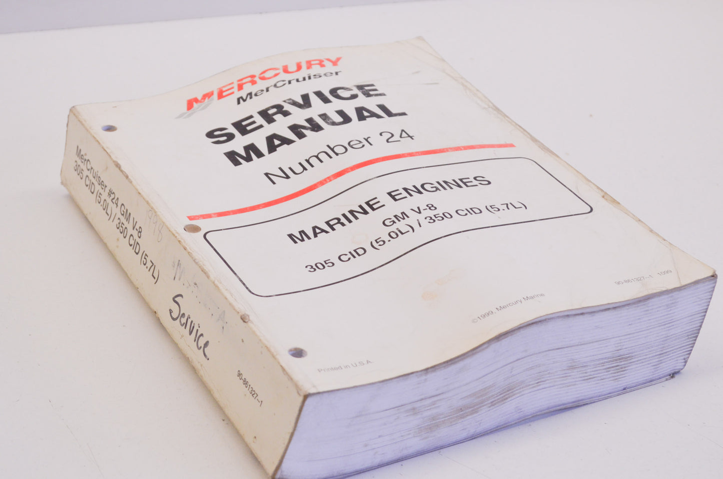 OEM Mercury Service Manual #24 GM V-8