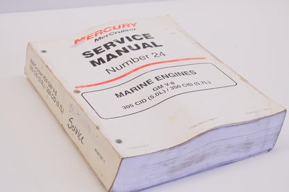 OEM Mercury Service Manual #24 GM V-8
