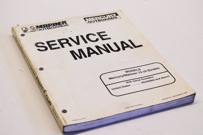OEM Mercury Service Manual 15 HP 4-Stroke