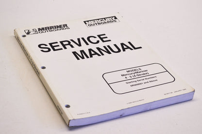 OEM Mercury Service Manual 4, 5 HP 4-Stroke