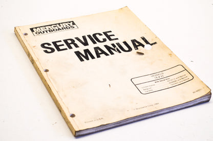 OEM Mercury Service Manual 18, 25 HP 4-Stroke